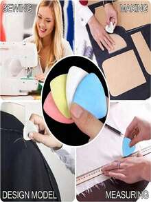 Erasable Tailoring Chalk, Sewing Chalk, Erasable Colored Chalk, Suitable For Sewing, Needlework, Embroidery, Makeup And Marking, Sewing Tool Accessories