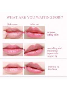 Collagen For Dry Lips Moisturizing Lip Mask Lip Patch - 30 ENVELOPES - View 7
