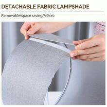 1 pieza Pantalla de lámpara de tela, pantalla de lámpara de repuesto universal, estilo moderno clásico, adecuada para lámpara de mesa, lámpara de pie, lámpara colgante, dormitorio, sala de estar, decoración del hogar, decoración de oficina - Multicolor - Ver 5