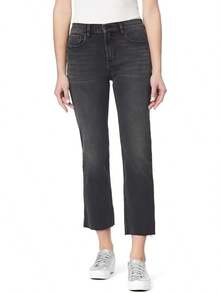 Kensie Jeans The Allie High-Rise Slim Straighthalloween - Aurora Wash - View 9