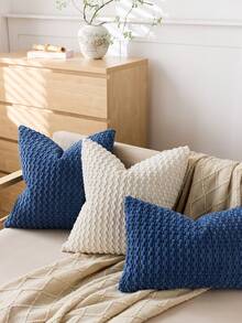 1 buc (fără umplutură) husă de pernă texturată boemă, husă de pernă texturată din catifea reiată super moale, potrivită pentru canapea, pat, dormitor, sufragerie, cadou, decor pentru casă, toate anotimpurile