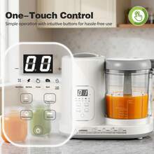 Baby Food Maker Pro Steamer Blender: 4 In 1 Auto Steam Blend And Puree Maker With Self-Clean For Healthy Baby And Toddler Meal Prep - White - View 6