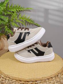 Fashionable Korean Style Oxford Color Flat Shoes, Suitable For Students Outdoor And Indoor Wear, All Seasons - Light Grey - View 4