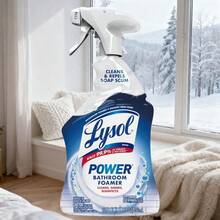 Lysoll Power Foaming Bathroom Cleaner, 32oz Island Breeze Scent, For No-Scrub Cleaning & Limescale Removal, For Showers & Hard Water Areas | Weekly Bathroom Reset, Hard Water Stain Fighter, Tropical Escape Vibe, "Gleamcore" Aesthetic, Foaming Action, Soap Scum Remover, For Busy Homeowners, For Meticulous Cleaners, Household Cleaner, Cleaning Supply-Kitchen Accessories,Kitchen Essentials,Bathroom,Household Items,Home Decor,Cleaning Supplies,Cleaning Products,Toilet Bowl Cleaner,Laundry Detergent,Bleach,Home Essentials,Cleaning Brush - Grime Warrior | Stain Slayer | Cleaning Ninjaa | Grease Buster | Dawn Powerwash Dupee | Hypoallergenic Gentle Clean | Multi-Surface Miracle