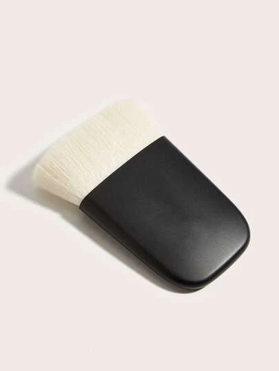 Bông mút trang điểm PRINCESS SIYU màu đen & hồng, kiểu Geisha, thích hợp cho trang điểm mặt hoặc toàn thân, có thể dùng với kem nền dạng lỏng hoặc kem, không cán, dùng để tán và làm mịn lớp trang điểm, lông tổng hợp mật độ cao, 1 chiếc.