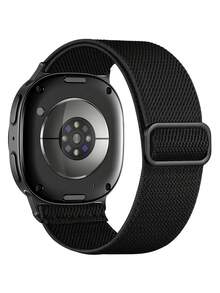 精细编织弹力编织表带，兼容三星 Galaxy Watch 8 表带 40 毫米 44 毫米/Galaxy Watch 8 Classic 46 毫米，可调节弹性尼龙腕带运动表带，适用于 Galaxy Watch 8 2025 男女款，是馈赠亲朋好友的礼物 - For Watch 8 - 查看 12