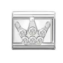 1件装DIY意大利模块化手链，饰有心形和蝴蝶结，适合作为派对礼物送给朋友/情侣，适用于圣诞节、新年、万圣节、情人节等场合。设计精美，采用不锈钢材质，兼具实用性和时尚感，并镶嵌水钻，营造圣诞氛围，可用于圣诞装饰、派对穿搭、圣诞礼物、家居装饰、复古夏季、优雅装扮、万圣节配饰等，四季皆宜，也适合学校、晚会、毕业典礼等场合佩戴。 - M293761 - 查看 3