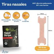 50 Tiras Nasales Anti Ronquido - Alivio Instantáneo de Congestión sin Medicamentos, Mejora Respiración y Calidad del Sueño - Multicolor - Ver 4