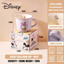 Juego de regalo de taza de agua de cerámica con escala Mani, taza de bebida de dibujos animados, taza de leche y café para el hogar, regalo de cumpleaños - Multicolor - Ver 8