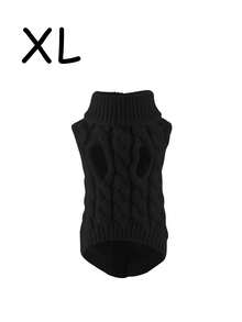 1pc Winter Warm Turtleneck Dog Sweater, Cold Weather Pet Apparel, Washable, Easy To Put On And Take Off, Soft Knit Pet Coat With Open Front, Machine Washable Knit Fabric Pullover, For Small To Medium Breeds - All-Season Warm Pet Clothing For Chihuahua, Bulldog, Dachshund, Cat Lovers - Multicolor - View 24