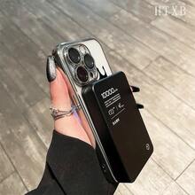 Una de medio león negra. La funda magnética electrochapada para teléfono con lente todo incluido soporta carga inalámbrica magnética y adecuada para las series 16 Pro, 16, 15 Pro, 14, 14 Plus/14 Pro, 13, 13 Pro, 12 Pro, 11/11 Pro y Pro. un gran regalo para amigos, cumpleaños y festivales. - Morado - Ver 7