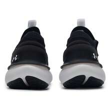 Under Armour HOVR Phantom 3 男士跑鞋，缓震轻便休闲户外公路跑鞋 - 黑色/白色 - 查看 5