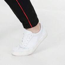 Adidas 阿迪達斯運動褲男褲2025秋季新款運動跑步訓練舒適休閒工裝褲收口長褲 - 黑色 - 查看 5