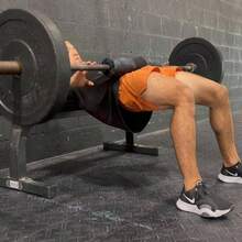 Barbell Pad Built - In Anti - Slide Design Hip Thrusts, Squats And Lunges, Neck Shoulder Protective Pad - Fits Standard And Bars - Blue Camo - View 6