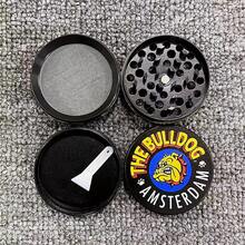 2/2.5英寸金属狗形草药研磨器手动粉碎器4层研钵锌合金金属研磨器烟草草研磨器吸烟配件香烟雪茄工具礼品 - 狗 - 查看 3