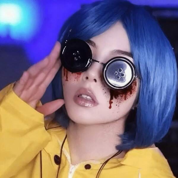 1 pieza Gafas con botón, accesorio de disfraz de Halloween, regalo perfecto para mamá, cumpleaños, festividad, sorpresa, temporada, Halloween, Navidad, entusiasta de los videojuegos