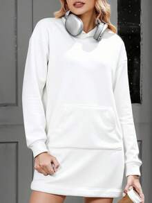 Women Short Dresses - White - View 1