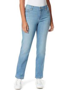 Bandolino Women's Mandie Signature Fit High Rise Straight Leg Jeanhalloween - 特色 - 刺繡口袋 - 查看 7