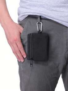 Modny portfel z ukrytym biustonoszem – blokujący RFID, wielokolorowy, smukły, odporny na kieszonkowców design, regulowany, z przyjaznymi dla skóry i miękkimi elementami, wyposażony w zatrzask zapobiegający spadaniu przedmiotów, lekki i oddychający, bez uczucia obcych ciał, nadający się do prania, wielokrotnego użytku, etui podróżne i tajna kieszeń Forassport - Wielokolorowe - Zobacz 3