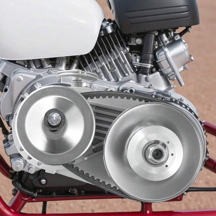 Embrague de transmisión de 2000 RPM Embrague duradero con motor de 2 a 8 HP y correa de goma - 10 T, 12 T 3/4 pulgada - Ver 1