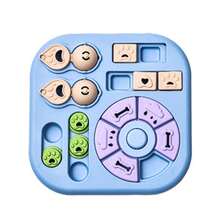Supet 1pc Slow Feeder Interactive Puzzle Toy - Interactive Puzzle Toy For Intelligence Training And Brain Stimulation - Anti-Choke Slow Feeder Bowl, Suitable For Puppies And Adult Dogs, Multifunctional Hidden Treat And Food Dispenser, Durable Plastic Slow Feeder Bowl, (Dog & Cat Toy) - Multicolor - View 13