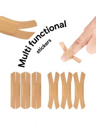 Fita Esportiva Multiuso - Adesivos Embalados Individualmente para Escola, Escritório, Esportes e Atividades ao Ar Livre | Designs Divertidos, Duráveis e Confortáveis, Adequados para Estilos de Vida Ativos, Itens Essenciais para a Escola, Embalagem Vibrante, Material Flexível, Fita Esportiva Medicinal, Protetor de Boliche, Fita para Boliche, Suporte para Polegar e Dedos, Fita para Polegar Fitness, Gesso