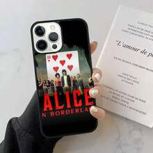 Alice In Borderland Phone Case Cover Compatible With  17 Air 15 16 14 Plus 11 12 13 Pro Max Apple Max, Cover Compatible With  17 Pro Max Case,  17 Pro Case,  17 Case,  16 Pro Max Case - 01 - 查看 2
