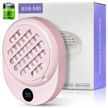 迷你可充电美甲吸尘器，美甲师专用，紧凑型真空风扇吸尘器，无线吸尘器，美甲修脚工具，适用于亚克力指甲抛光，附赠10张滤纸，圣诞节和情人节礼物 - 彩色 - 查看 10