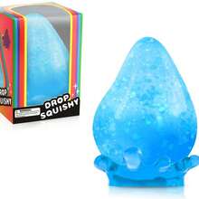 Dream Stress Drop Silicone Squishy Stress Balls For Adults & Kids - Fidget Toys For Autism, ADHD, Anxiety Relief - Sensory Squeeze Toy With Dreamy Smooth, Birthday Gift - Màu xanh lam - Xem 7