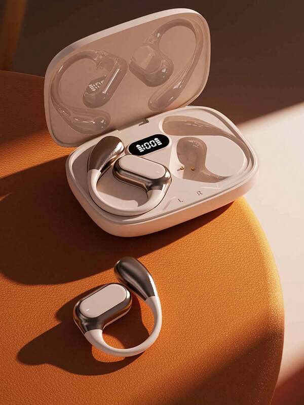 Nuevos auriculares TWS 2025, auriculares inalámbricos inteligentes, auriculares Bluetooth inalámbricos, larga duración de la batería, auriculares deportivos de baja latencia con micrófono incorporado, compatibles con iOS/Android, adecuados para actividades al aire libre, correr, ciclismo, conducir, fitness y juegos