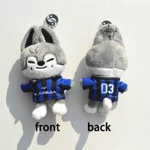 SKZ KPOP STAY Stray KARMA 专辑玩偶（可拆卸）钥匙扣、包包装饰挂件、Chan、Know 手办、粉丝收藏礼物、生日礼物、圣诞惊喜 - 彩色 - 查看 19