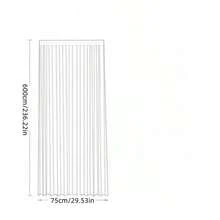 2 件 6 米白色雪纺拱门面料，婚礼拱门面料，生日派对背景装饰，涤纶浪漫婚礼派对装饰，婚礼派对新娘送礼会装饰房间装饰用品，适用于婚礼拱门，楼梯围栏装饰，椅背装饰，透明网眼门帘，纱网桌旗，桌布，宴会派对用品