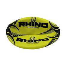 RHINO Cyclone Rugby Ball (Fluorescent Yellow) - 100% Mixed - (RD802) - Yellow - View 3