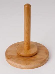 1pc Wooden Yarn Holder The Perfect Knitting Accessory For Spinning Threads, Wood Yarn Holder With Twirling Mechanism Classic, Knitting Embroidery Accessory With Crochet Hook, Craft Sewing Supplies