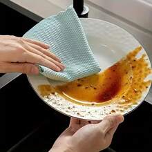 5 قطع من أقمشة التنظيف السحرية بألوان عشوائية - أقمشة مسح زجاج بنمط قشر السمك، أقمشة تنظيف نوافذ السيارة والمرايا - خالية من الخطوط وقابلة لإعادة الاستخدام - مناسبة لتنظيف المطبخ والمرايا والزجاج والأطباق والشاشات! مستلزمات وأدوات التنظيف، أقمشة مسح السيارات، أقمشة تنظيف الزجاج، قابلة لإعادة الاستخدام، سهلة التنظيف - مثالية للاستخدام المنزلي والمطبخي!