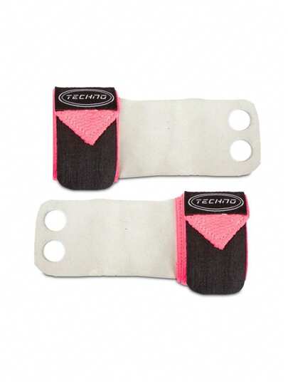 Calleras Gimnasia Baby Olímpica Elástica Agarre Reforzadas Grip Antiderrapante Gym Gimnasio Crossfit Competencia Rosa Fucsia Entrenamiento Complementaria