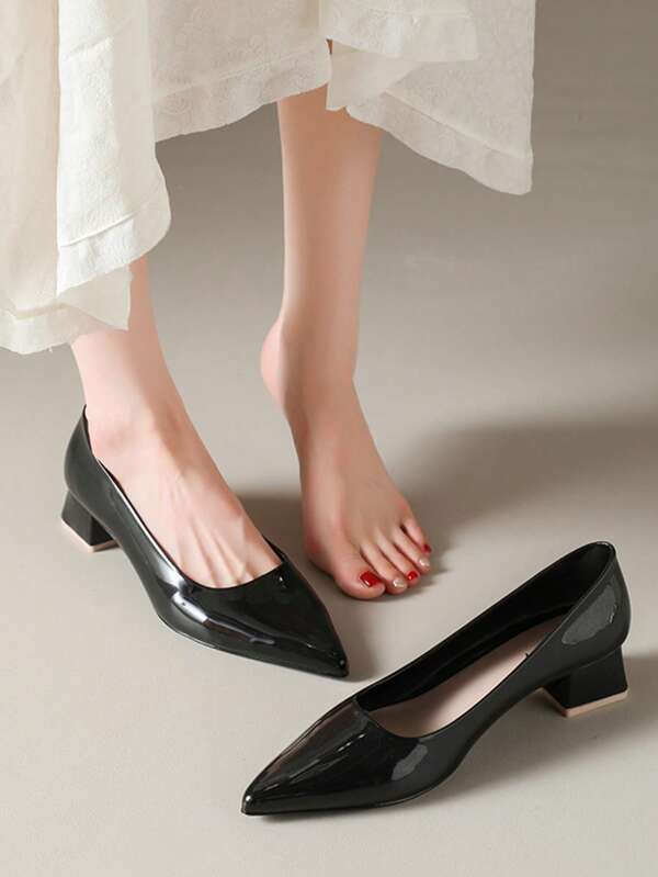 Women's Pointed Toe Kitten Heel Sandals, Casual Fashion Spring/Summer Outdoor Beige Elegant Formal Ladies Sandals