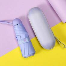 [Quick Local Shipping In The United States]Umbrella Sunny Day Sun Protection Small And Light Umbrella Easy To Carry Folding Umbrella Sun Protection Sun Umbrella Female Sunny Rain Small And Portable 50% Off Mini Black Capsule Compact Travel Umbrella Lightweight Portable Storm-Resistant Design, Mini Capsule Umbrella For Outdoor & Travel, UV Protected Foldable Fashion Umbrella With Heat-Resistant Handle, Waterproof Windproof Travel-Friendly Compact Handbag Umbrella,Travel Essentials | Travel | Camping Accessories Suitable For Shopping, Travel With,Purses And Bags Women Black Purse Bags For Women Beach Bag Halloween Tote Bags For Women Travel Essentials Clear Bag Bolsos Para Mujer Clear Purse Handbags For Women School Bag Crossbody Bags For Women New Fall Fashion Women Totes Bags For Women Carteras Para Mujer Purses For Women Brown Purse Backpack Work Bag Lunch Bag For Women Back To School - 彩色 - 查看 17