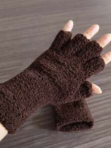 1 Paio di Guanti in Velluto Corallo Caldi - Design Senza Dita Termico Resistente, Con Dita Aperte, Adatti Per Uomo e Donna, Opzioni Multicolore - Ideali Per Inverno, Natale, Regali di Compleanno - Lavabili in Lavatrice Per Uso all'aperto e Quotidiano - Perfetti Per Sci, Escursionismo, Digitazione, Gaming - Guanti in Pile di Lana Corallo Unisex Per Autunno e Inverno, Guanti da Sci, Accessori Invernali Per Donna, Guanti Invernali da Donna, Guanti Termici Per Uomo