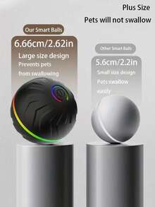 Palla interattiva per cani, palla elettrica per cani di taglia piccola/media, palla elettrica automaticamente in movimento, è il regalo ideale per i proprietari che cercano giocattoli a palla interattivi per i loro cani.