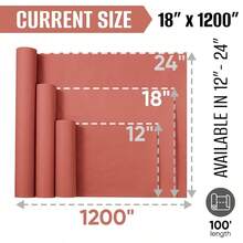 - Rollo de papel de carnicero de color rosa de 18x pies, de grado alimenticio, transpirable, perfecto para barbacoa, ahumar carne, envolver pechugas y proteger la corteza - inicial - Ver 4