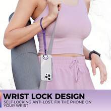 PAKRYS Cute Cat Claw Double-Buckle Phone Lanyard, Adjustable For Crossbody, Back, Or Neck. 7mm Polyester Cord, 360° Swivel Buckle. Durable And Portable, This Cute Phone Lanyard Features A Base Gasket And Is A Unisex, Drop-Resistant, Short Wrist Pendant. - Multicolor - View 8