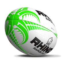 RHINO Rapide XV Rugby Ball (White) - 100% Mixed - (RD1452) - White - View 4