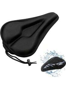 QICHEN Cojín para Asiento de Bicicleta,Funda para Asiento de Bicicleta Acolchada,Cojines cómodos para Hombres y Mujeres - 1 - Ver 7
