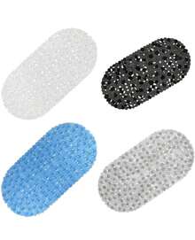 NF0040032 MULTICOLOR. MEDIDAS 62x32cm -ALFOMBRA PARA BAÑO ANTIDESLIZANTE CON VENTOSAS FUERTES PARA EVITAR CUALQUIER DERRAPE. ES ADECUADO PARA BAÑERAS Y REGADERAS, FÁCIL DE LIMPIAR Y DURADERO. - Multicolor - Ver 5