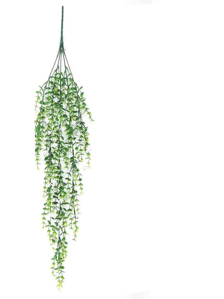 4 包人造常春藤藤蔓悬挂植物 - 室内和室外的人造绿植，抗紫外线，非常适合婚礼和订婚装饰，可拆卸叶子，塑料结构秋季装饰花园假花中心装饰圣诞装饰、情人节、礼物 - 4束 - 查看 18
