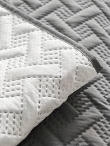 1pc沙发垫 四季通用纯色 防宠物抓沙发保护垫 宠物朋友沙发套 沙发垫 卧室办公室客厅家具保护套 家居装饰（枕套、靠背、手套需单独购买） - 深灰色 - 查看 8