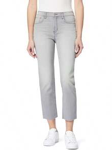 Kensie Jeans The Allie High-Rise Slim Straighthalloween - Luna Wash - View 9