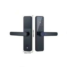 cerradura de puerta inteligente TTlock Bluetooth/Tuya Wifi contraseña de huella digital 13,56 MHZ tarjeta IC sin llave Smartlife Home - 22x180 - Ver 9