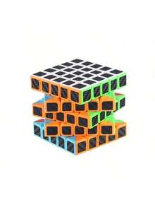1 pieza Cubo Mágico 3x3 4x4 5x5 Pirámide de Fibra de Carbono para Entrenamiento de Lógica y Pensamiento, Juguete - Multicolor - Ver 6